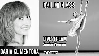 Ballet Class with Daria Klimentova, Royal Ballet School - Senior Women