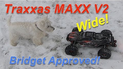 Traxxas MAXX V2 in the Snow