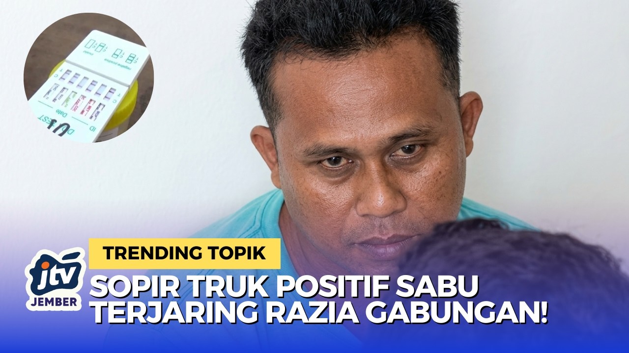 Hasil Tes Urin Mengejutkan! Operasi Truk Pasir Lumajang Temukan Sopir Pengguna Narkoba