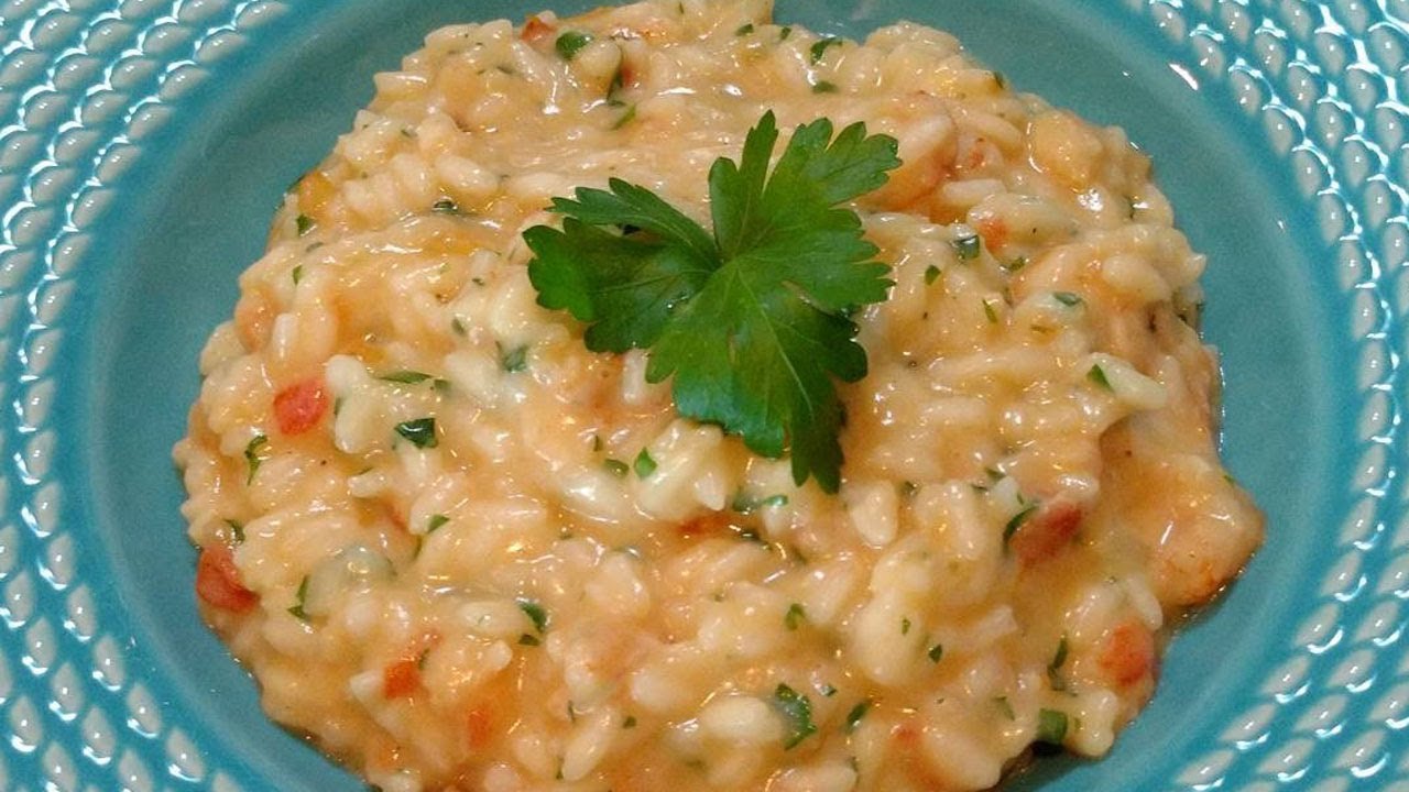 Risoto de Camarão YouTube