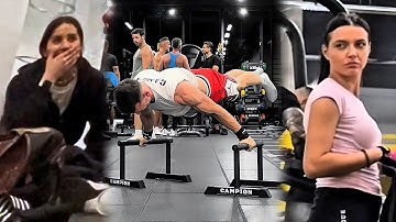 🔥 Scaring People in The Gym With Calisthenics