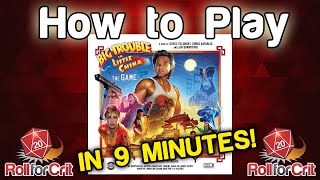 How to Play Big Trouble in Little China The Game | Roll For Crit