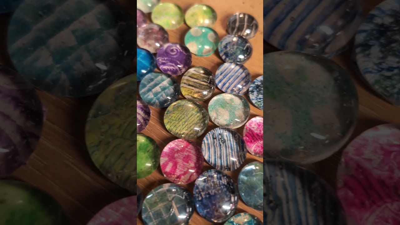 Look what I made with some gelli print scraps!