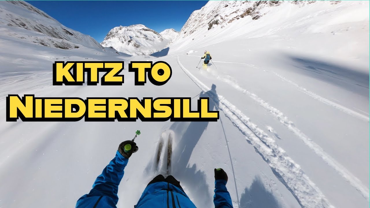 Skiing from Kitzsteinhorn to Niedernsill