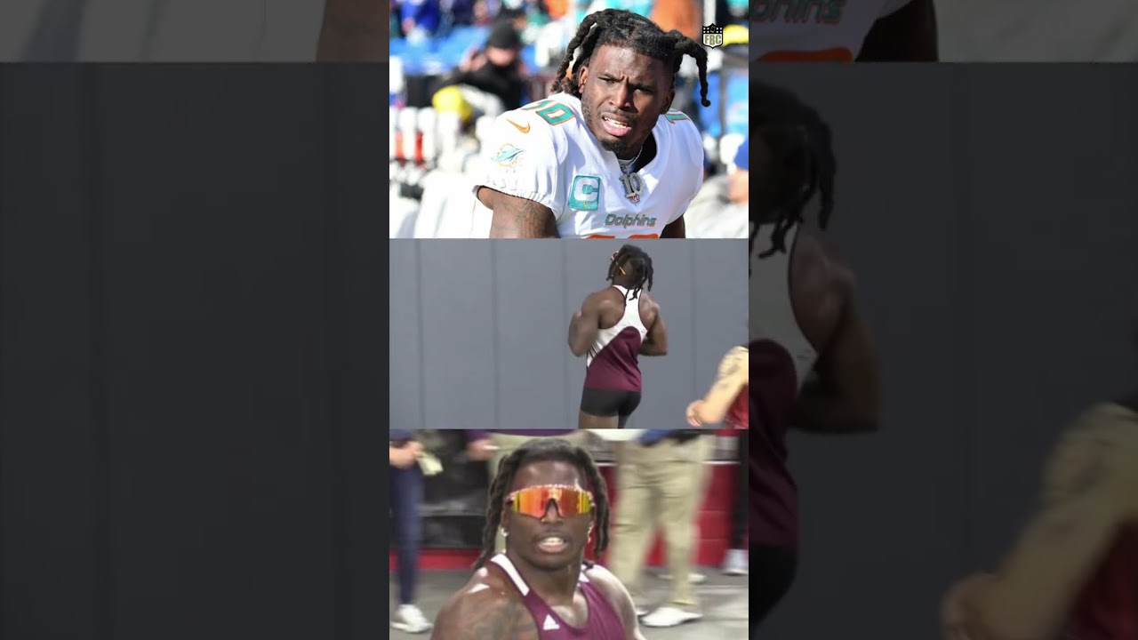 Dolphins' Tyreek Hill runs blazing 60m at USATF Masters event