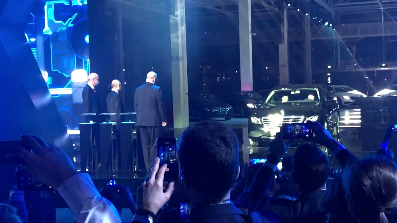 Путин на открытии завода мерседес