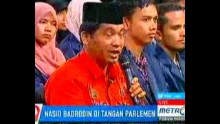 Download lagu Forum Indonesia NASIB BADRODIN DI TANGAN PARLEMEN Part 1 26 Maret 2015