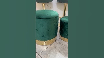 ￼Unboxing σκαμπό Button με αποθηκευτικό χώρο #lifehacksbyalena #alena