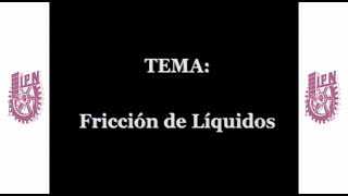 Fricción de líquidos