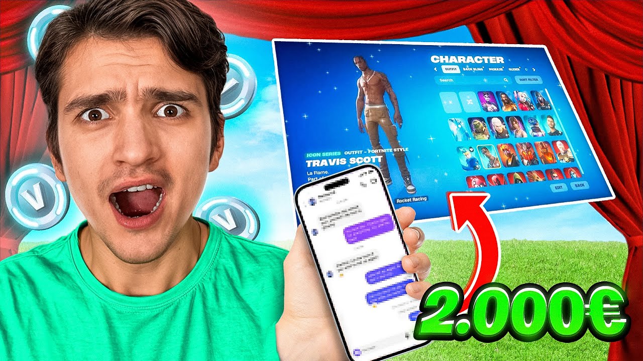 TESTIRAM FORTNITE INSTA SHOP ZA 100$