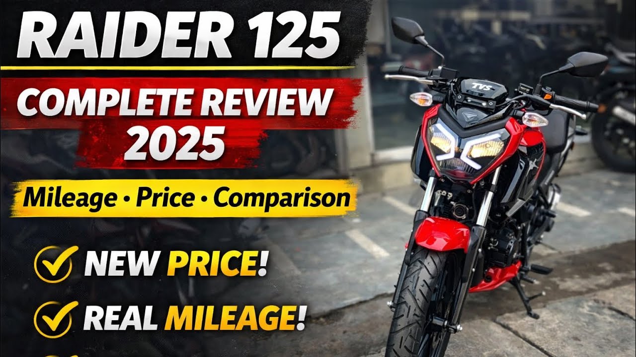 Raider 125 Complete Review 2026 | Mileage, Price, Comparison
