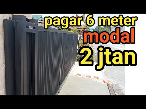 Cara Bikin Pagar Teralis