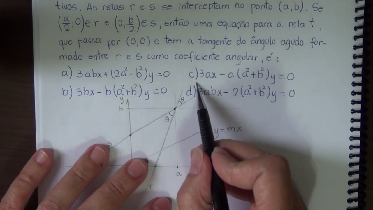 AFA 2013 - Questão de Geometria Analítica