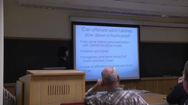 Why Wind Energy? A talk by Dr. Christina Archer