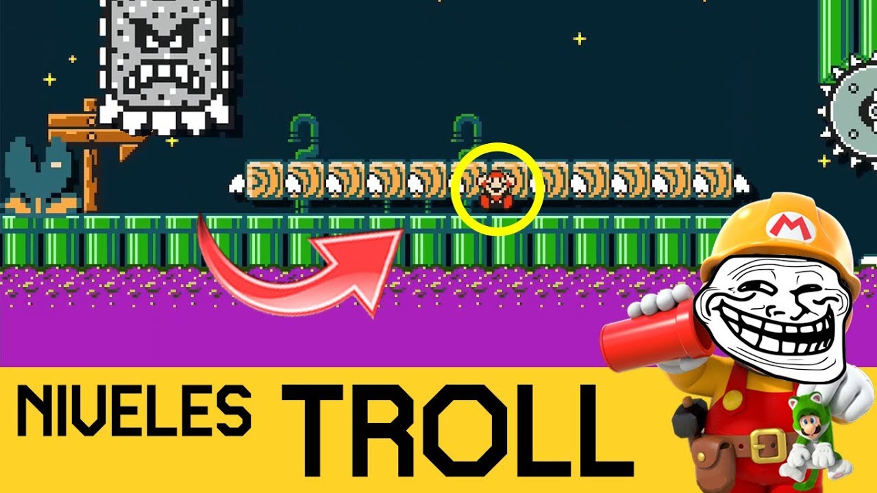 ¡UNA NUEVA ÉPOCA DE TROLLEOS COMIENZA!  - NIVELES TROLL #1  | SMM2 - ZetaSSJ