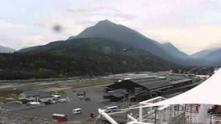 3 Temsco Helicopters return from Mendenhall Glacier