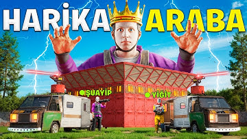 MUHTEŞEM KARAVANLAR ile HİLE GİBİ TAKTİK! (48 SAATLİK MACERA) Rust Türkçe Film