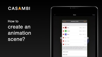 How to create an animation scene