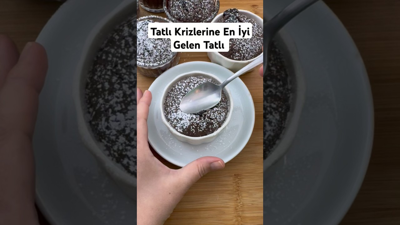 En Pratik Sufle Tarifi !!! #asmr #sufle #tatlı #food #pratiktarifler #chocolate
