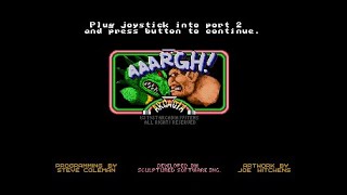 Aaargh! Review for the Commodore Amiga by John Gage