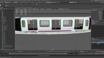Metro rig in Maya - WIP showcase