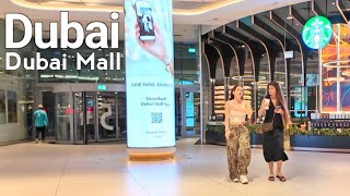 Dubai [4K] Amazing Dubai Mall, Downtown Dubai Walking Tour 🇦🇪 
