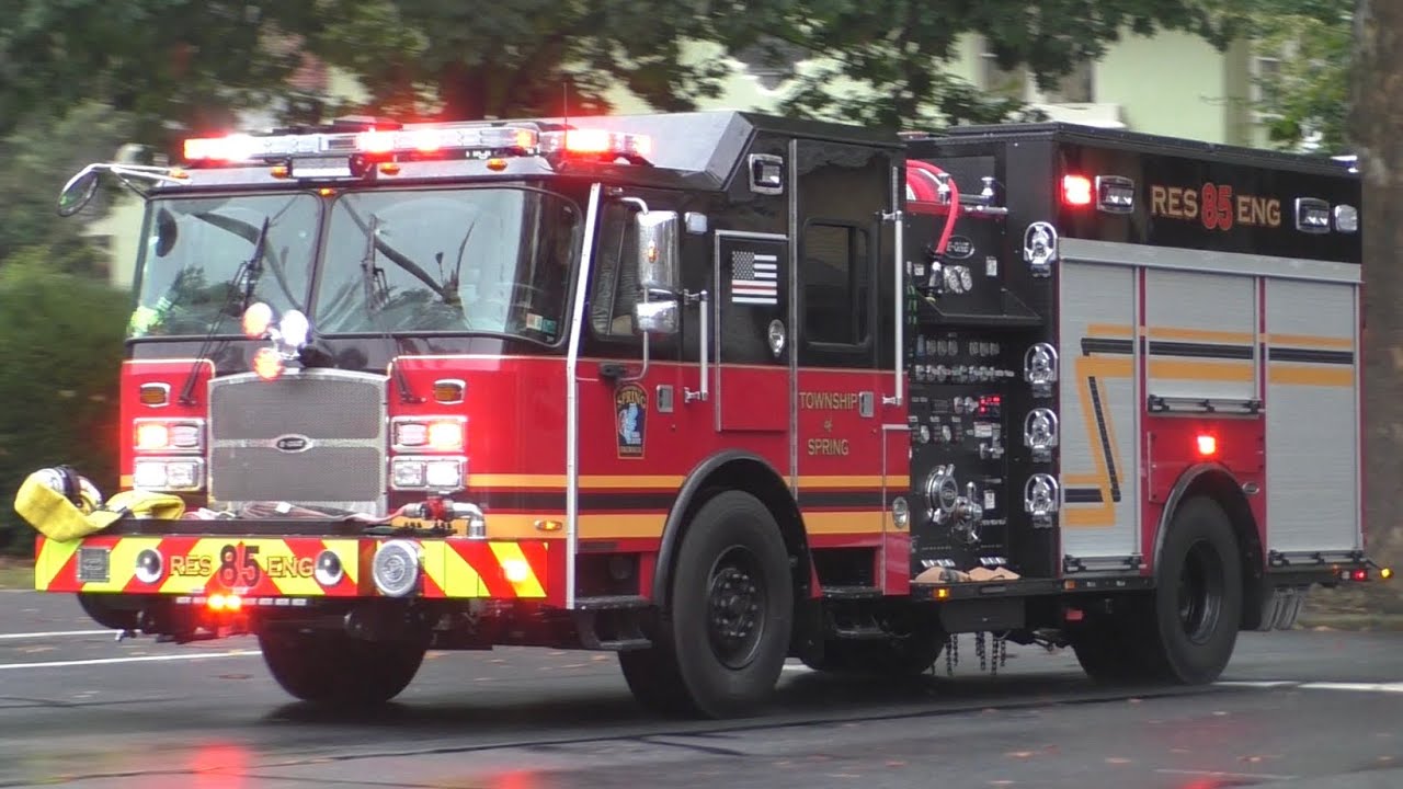 Engine 85 Rescue85 Township of Spring Fire Rescue Services BRAND NEW Rescue Engine 85 ...