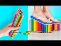 SUPER RAINBOW CRAFTS 🌈 | DIY Shoes, Accessories And Clothes For The Whole Family