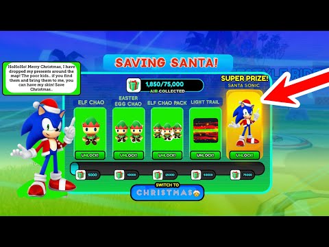 *NEW* CHRISTMAS EVENTS IN SONIC SPEED SIMULATOR!! (This weekend!)