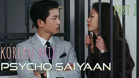 Korean mix || Psycho saiyaan || vincenzo