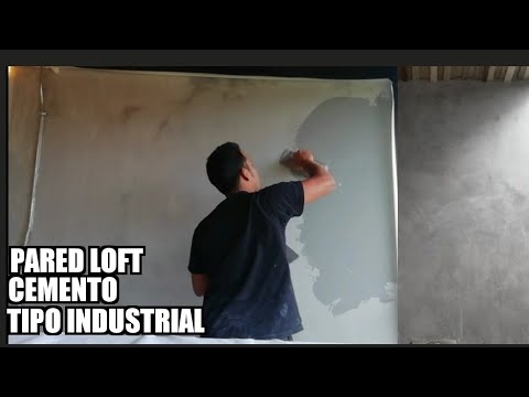 Video: Hormigón En El Interior Del Loft: Paredes De Hormigón, Acabado De Yeso Veneciano Y Masilla De Hormigón Decorativa