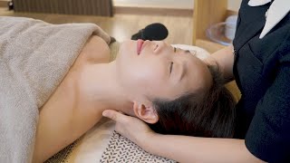 ASMR 리얼 에스테틱 체험 수분을 채워주는 얼굴마사지 마일드온에스테틱 실제 피부관리 스파체험 대구 피부관리실   skin care asmr korea facial massage