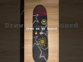 Decorated my board #drawing #skateboardinglife #fypシ #rock