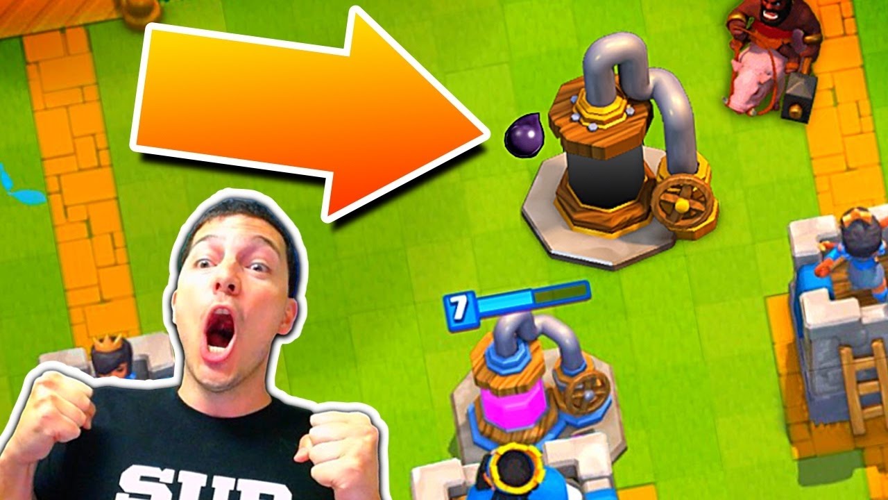 HOW TO GET '1000 ELIXIR' IN CLASH ROYALE! SECRET WAY OF GETTING 1,000 ...
