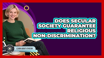Does Secular Society Guarantee Religious Non-Discrimination?