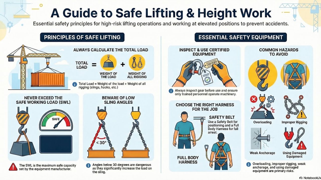 Crane / Hydra Lifting & Shifting Safety | Hazards, Risks & Precautions Explained