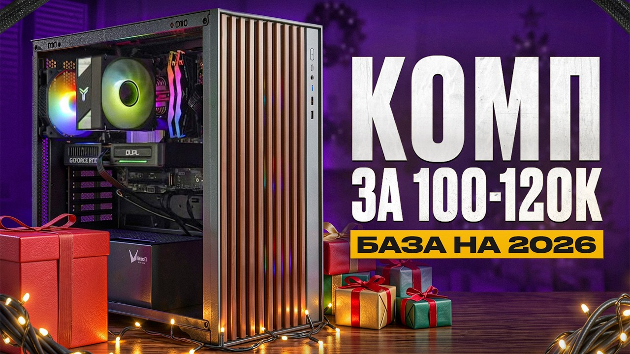 Базовый ПК 100-120К. Лучшая сборка за 100 000 рублей под апдейт!