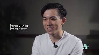 Vincent Zhou Plays . . . 🙂 Vincent Talk  before Olympic🙂ヴィンスのミニ動画