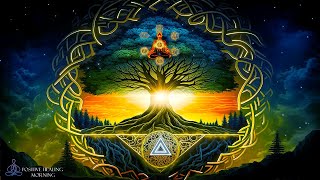 All 7 Chakras Solfeggio Frequencies + Tree Of Life | Aura Cleanse & Chakra Balance | Root To Crow...