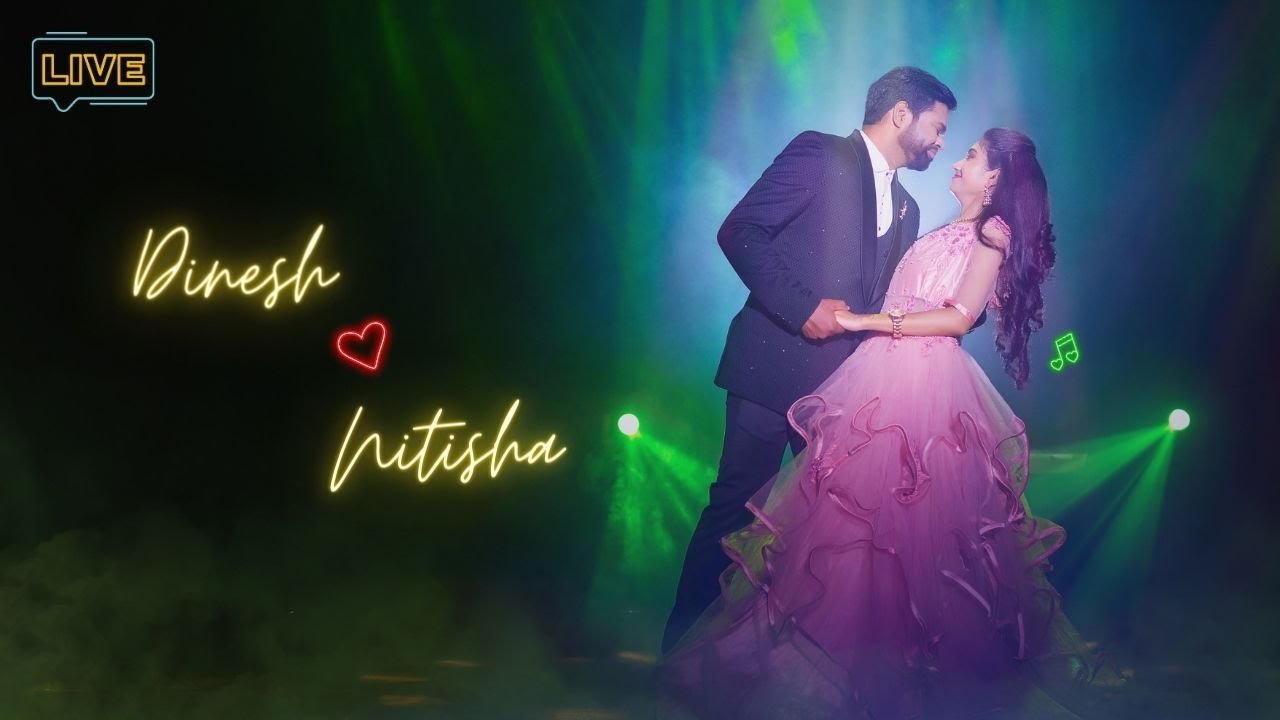 Nitisha Reddy Sangeeth 🎶Ceremony | Dinesh Reddy & Nitisha Reddy | Live Streaming | On ...