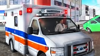 Ambulance Driver Simulator Traffic Emergency Rescue Truck - Android Gameplay screenshot 3