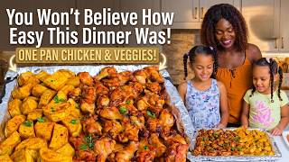You Won’t Believe How Easy This Dinner Was! (Sheet Pan Chicken & Veggies)