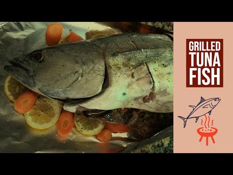 Charcoal Grilled Tuna Fish