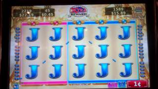 Forces of Minerva Slot Machine Bonus - Free Games Win with Multiple Full Screen Hits