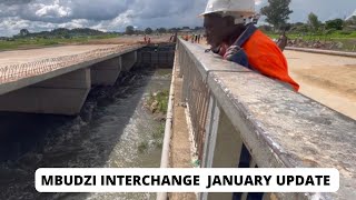 MBUDZI INTERCHANGE JANUARY UPDATE. BRIDGES 1,2 AND 3. HARARE ZIMBABWE