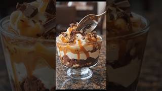 The perfect combination of indulgence!🍫 #brownietrifle #caramellover #dessertgoals #sweetindulgence