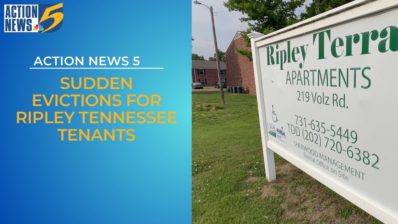 Sudden evictions for residents in Ripley, Tennessee YouTube