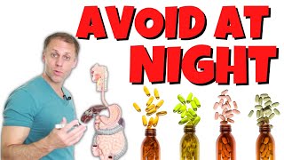 Avoid Taking These Supplements at Night