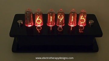 6-Digit IN-8-2 QTC Nixie Clock - GPS Option