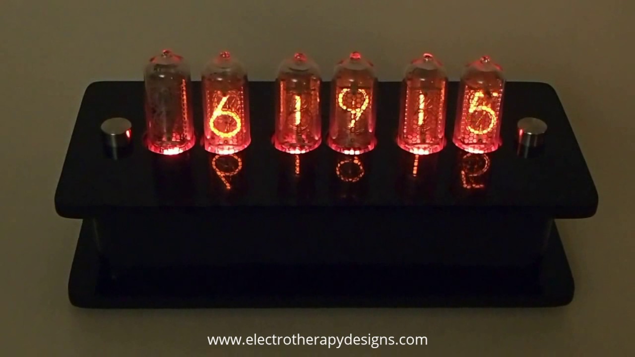 6-Digit IN-8-2 QTC Nixie Clock - GPS Option